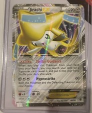 Pokémon Jirachi EX Ultra Rare Holo Plasma Blast 60/101 90 HP Card on eBay