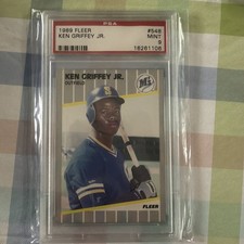 1989 Fleer - Ken Griffey Jr #548 (RC)
