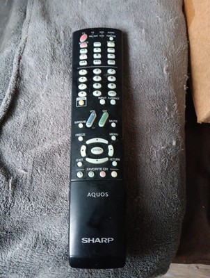 Genuine Sharp Aquos TV GA551WJSA Remote Control - OEM - TESTED