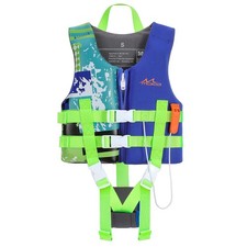 MoKo Swimming Vest for Kids 17.6-77 lbs, Clearance Children Small, Indigo