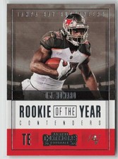 2017 Panini Contenders Rookie of the Year O.J. Howard #RY-17 RC Tampa Bay