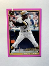 2026 Topps Series 1 - 1991 Topps Baseball Roberto Clemente #T91-99 Pink