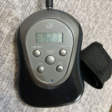 GPX SportX Digital AM FM Radio Earbuds w/ Armband Bass Boost Model R300B, Works