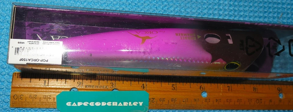 Señuelo de pesca Shimano Orca Pop cámara de burbujas OP-150F 150 mm 89 g 3,1 oz Popper NUEVO Foto 3 de 4