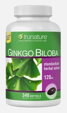 trunature Ginkgo Biloba, 340 Softgels