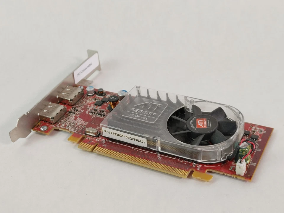 Lot of 2 ATI Radeon HD 3470 256 MB GDDR3 PCI Express x16 Desktop Video Card - Image 3 of 4