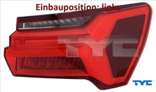 TYC 11-15418-00-2 Heckleuchte links Rücklicht Hecklicht Rückleuchte für Audi 