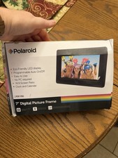 Polaroid 7 inch Digital Picture Frame black 800x480 Hi-Resolution LED PDF 700