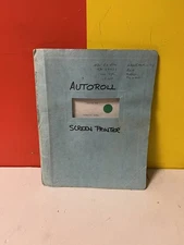 AutoRoll EXACTRA 800 Screen Printer Control Console Operating Named Manual