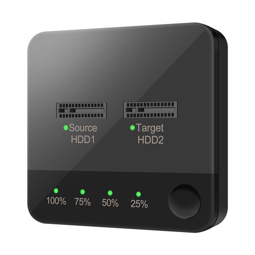 Docking Station SSD Duplicator M.2 SATA Clone Support Disk Copy NOT FIT NVME - Photo 3/11