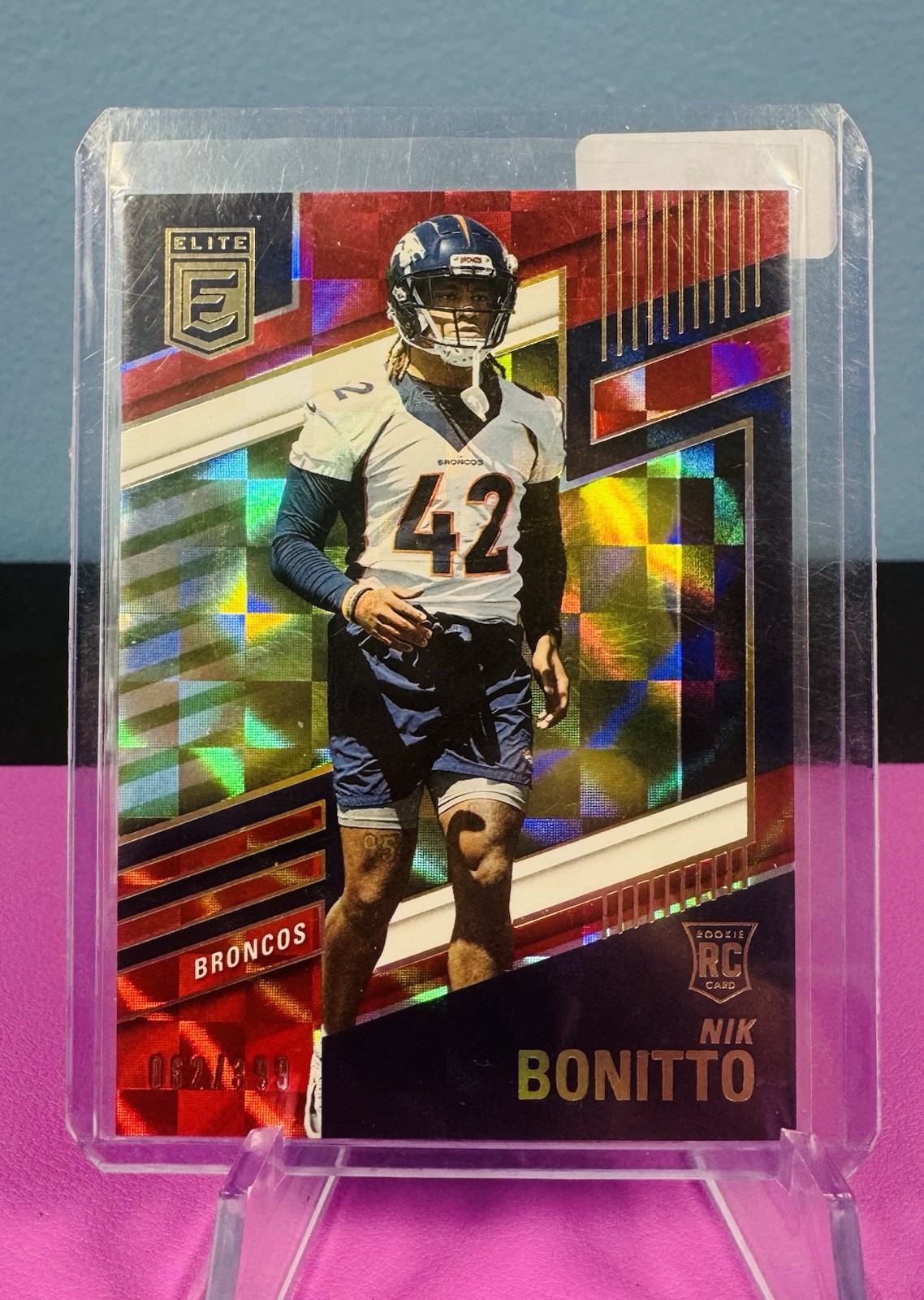 Nik Bonitto Panini Donruss Elite #198 Red