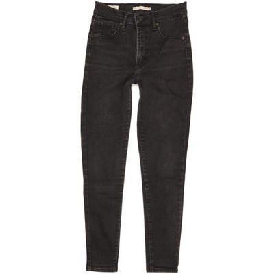 Levi's Mile  Damen Schwarz Skinny Slim Stretch Jeans W28 L28 (108153)