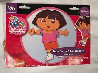 DORA THE EXPLORER FOLIEN HELIUM BALLON 32 Zoll 81 cm BEDARF HELIUM