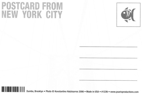 DUMBO, eine Nachbarschaft in Brooklyn. 2006, New York City -- Neue Postkarte - Bild 2 von 2