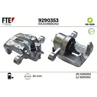 FTE 9290353 Bremssattel FüR KIA Hyundai Ceed I30 ED FD GD