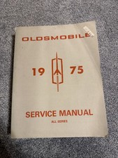 1975 Oldsmobile OEM Repair & service manual. All series