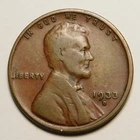 1933 D Lincoln Wheat Cent Penny VG-F  "Actual Coin Pictured - Not Cleaned"