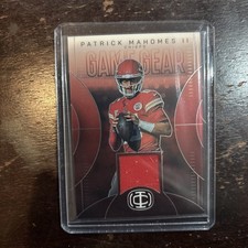 2025 Panini Patrick Mahomes II Game Gear Patch Icon Collections No. GG-2