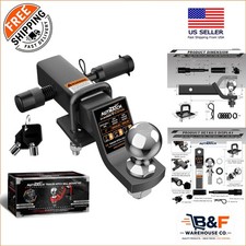 Ultra-strong Trailer Hitch Ball Mount 2 Receiver Fit - Anti-rattle Design