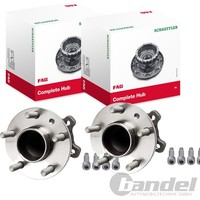 2X FAG RADLAGER-SATZ Hinten Passend FÜR Ford Focus Kuga Mondeo Links+Rechts