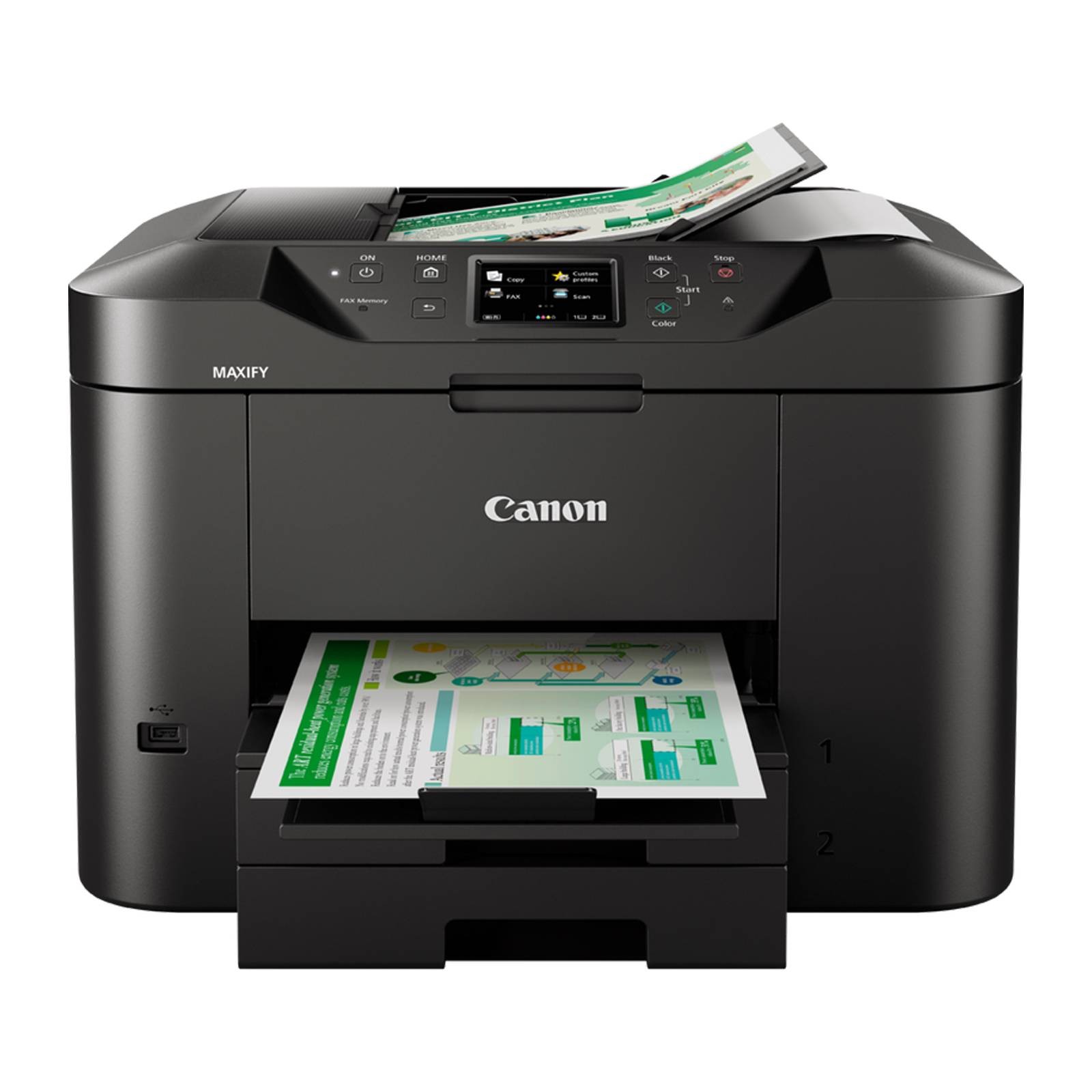 Canon Maxify Mb2750 A4 Colour Multifunction Inkjet Printer Black, Laptops Direct - 0958C008 - Image 3