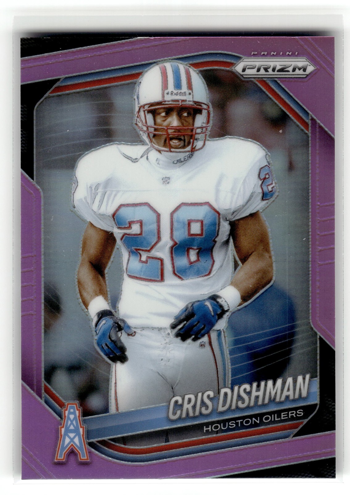 Cris Dishman 2025 Panini Prizm #229 Houston Oilers Pink