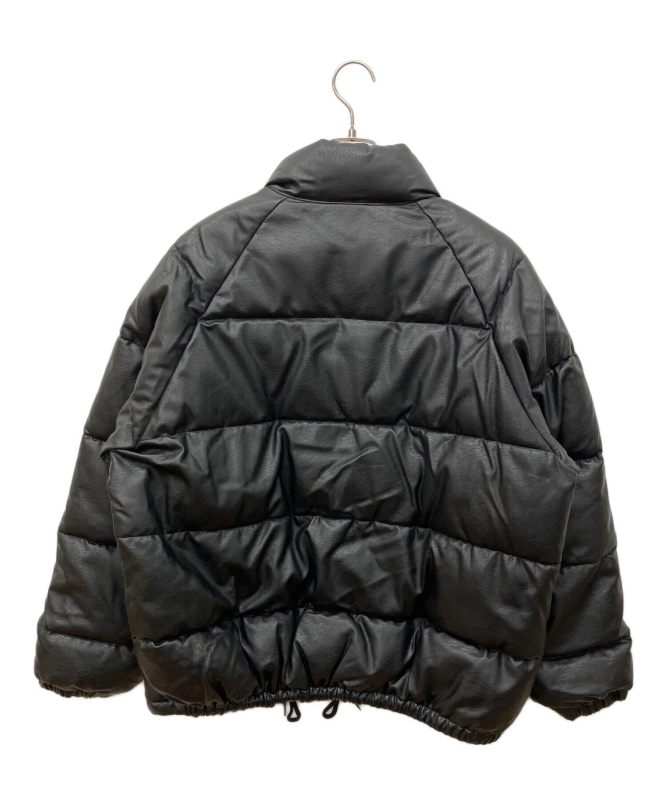 Freak's Store Faux Leather Padding Jacket Men's Size M Black image 2
