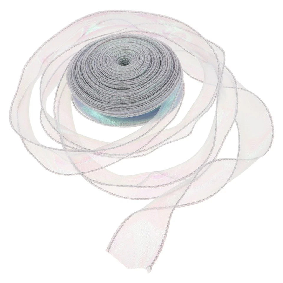 Bouquet Ribbon Wrapping for Presents Tulle Fabric Balloons Flower - Image 3 of 4