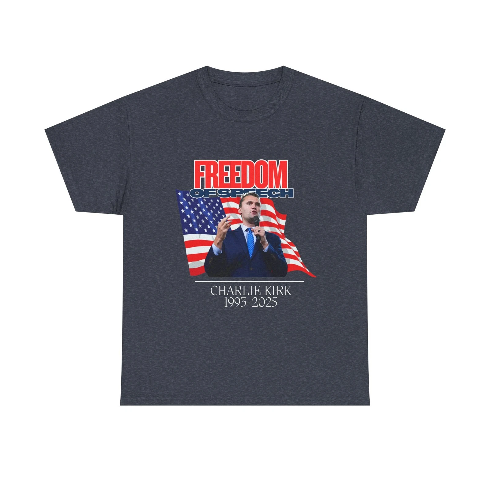 Charlie Kirk Freedom of Speech T-Shirt