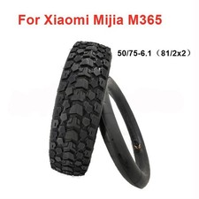 50/75-6.1 Inner Outer Tire Tube 500g/580g 8.5 Inch Black Rubber Accessories