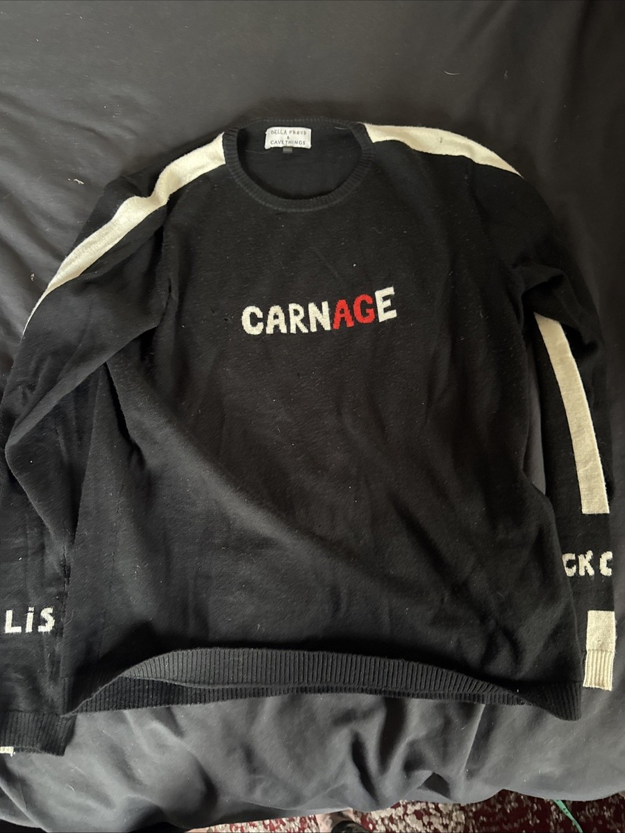 Bella Freud Nick Cave Things Wool Carnage Sweater Small