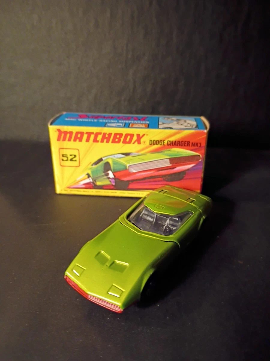 ミニカー MATCHBOX 1970 Superfast DODGE CHARGER MK Matchbox Superfast Dodge 1970 Vehicle Year Vintage Manufacture