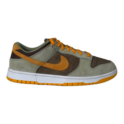 Nike Dunk Low SE Dusty Olive Pro Gold Men's Size 14 Excellent Condition