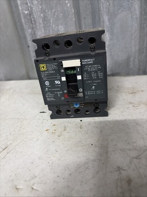 Square D GJL36015M03 15A 3-Pole Circuit Breaker, 600/347V AC