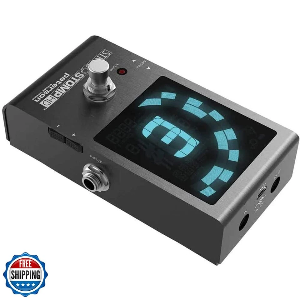 Sintonizador de guitarra Peterson StroboStomp HD (403884) paquete con Peterson StroboStom Foto 3 de 4