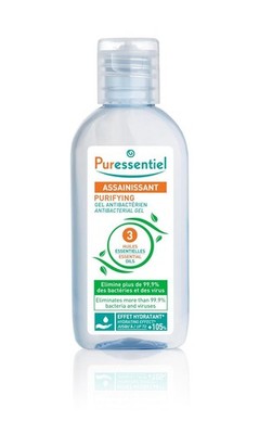 Puressentiel natürliches Handreinigungsgel mit ätherischen Ölen - 80 ml