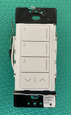 Lutron RRST-W3RL-WH RadioRA 3 Sunnata RF 3-Bu...