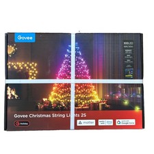 Govee Christmas Tree String Lights S2 LEDs RGBWIC 99ft 300 Count - NEW