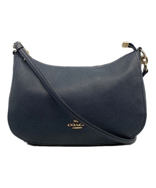 COACH Navy 2WAY Bag 56819 Stylish Crossbody & Shoulder Tote