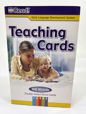 Your Baby Can Read Robert Titzer Early Language Teaching Cards 166 Words