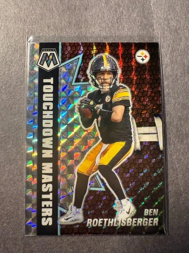 2021 Panini Mosaic #TM-19 Ben Roethlisberger Touchdown Masters Mosaic