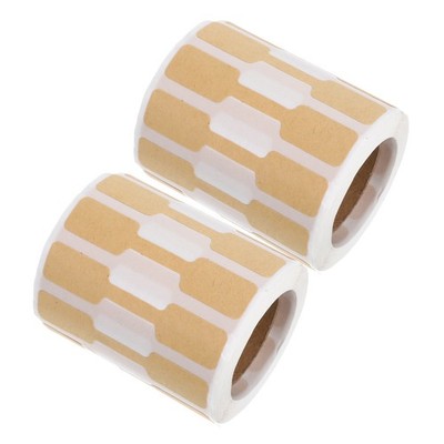 2 Rolls Jewelry Tags for Pricing Blank Price Stickers Jewellery Labels