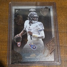 Topps Chrome Cam Ward Tennessee Titans Fortune 15 Rookie Insert Card #F-15. rookie card picture