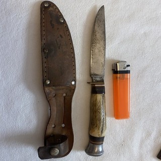 Carl Everts Lüdenscheid Messer Jagdmesser Knife