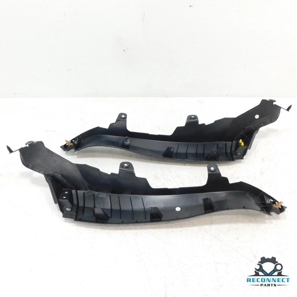 09-15 BMW 740Li 750Li F01 F02 tampa traseira esquerda e direita painel acabamento pilar C fabricante de equipamento original - Imagem 4 de 4