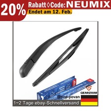 HECK WISCHERARM + SCHEIBENWISCHER kompatibel mit OPEL ZAFIRA A 1999-2005 16"+16"