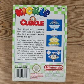 Kickle Cubicle Nintendo Nes con manual 8 bits retro PAL 1990 #0492