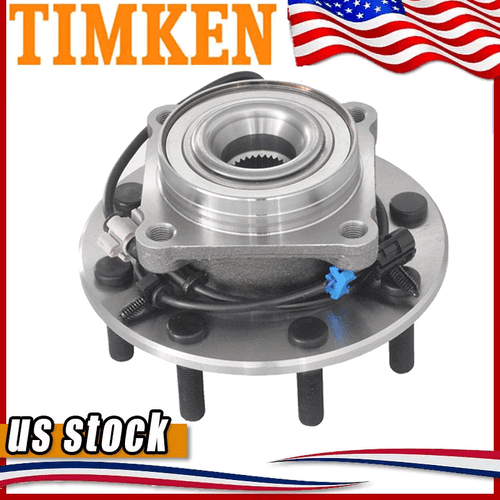 Timken Front Wheel Bearing & Hub For 01-06 Chevy Silverado GMC Sierra 3500 8-Lug - Picture 1 of 11