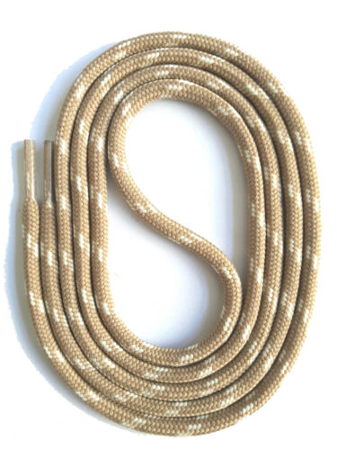 runde SCHNÜRSENKEL für WANDERSCHUHE ARBEITSSCHUHE, 75-200cm, 5mm Polyester SNORS - Bild 29 von 108