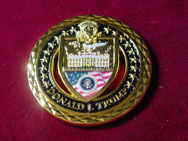 トランプ　WANTED President Trump trip to G-7 2025 Challenge Coin- Canada